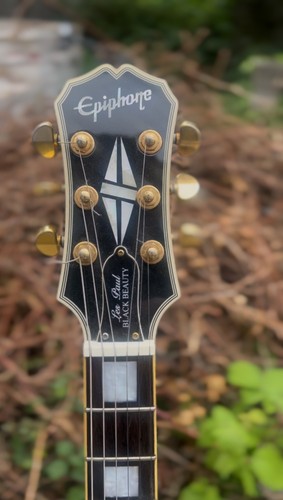 Epiphone les paul custom - epiphone, black