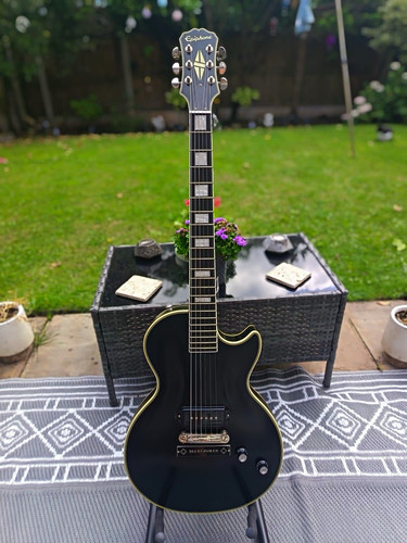 Epiphone les paul - custom, black