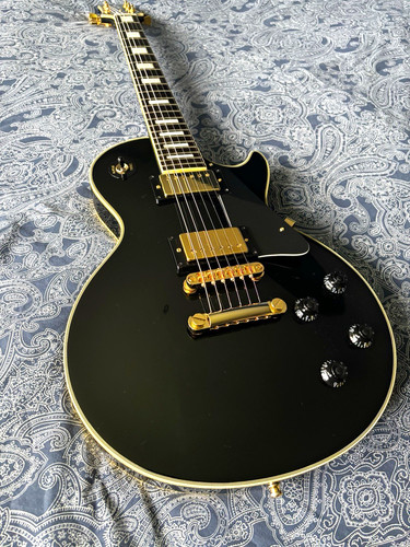 Epiphone les paul custom ebony - les,